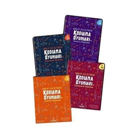Dikkat Geliştiren Kodlama Oyunları 4'lü Set - Floki Çocuk Yayınları
