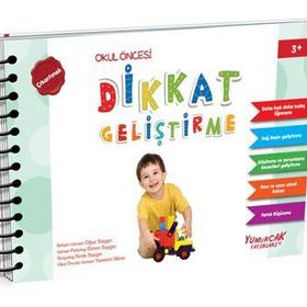 Dikkat Geliştirme 3 Yaş Kitabı - Oğuz Saygın