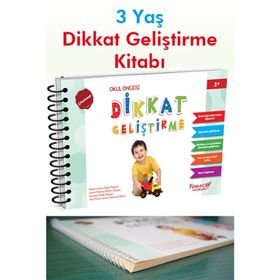 Dikkat Geliştirme 3 Yaş Kitabı - Oğuz Saygın