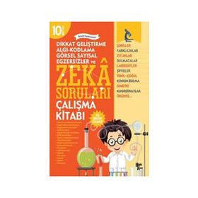 Dikkat Geliştirme, Algı-kodlama, Görsel Sayısal, Egzersizler Ve Zeka Soruları 10 - Kolektif