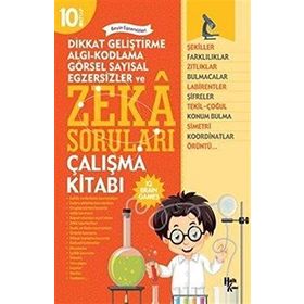 Dikkat Geliştirme, Algı-kodlama, Görsel Sayısal, Egzersizler Ve Zeka Soruları 6 - Kolektif