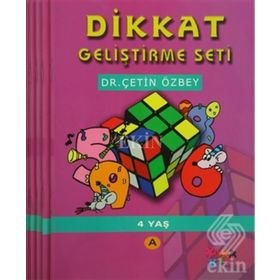 Dikkat Geliştirme ve Güçlendirme Seti 5+Yaş 4 Kitap - kollektif