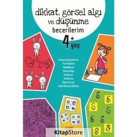 Dikkat Görsel Algı Ve Düşünme Becerilerim 4+ Yaş - Berkay Dinç