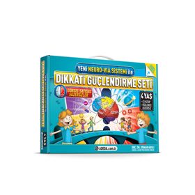Dikkat Güçlendirme Seti Neuro-Via Sistemi 4-Yaş - Osman Abalı
