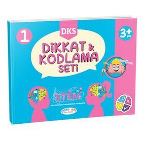Dikkat Kodlama Seti 3+ Yaş Hasan Çakır Dokuaes Yayınları