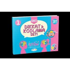 Dikkat Kodlama Seti 3+ Yaş Hasan Çakır Dokuaes Yayınları