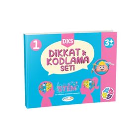 Dikkat Kodlama Seti 3+ Yaş Hasan Çakır Dokuaes Yayınları