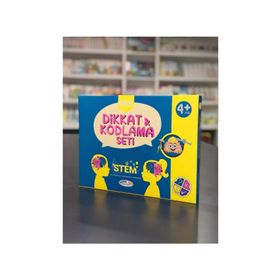 Dikkat Kodlama Seti 4+ Yaş Hasan Çakır Dokuaes Yayınları