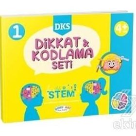 Dikkat Kodlama Seti 4+ Yaş Hasan Çakır Dokuaes Yayınları