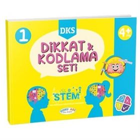 Dikkat Kodlama Seti 4+ Yaş Hasan Çakır Dokuaes Yayınları