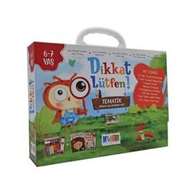 Dikkat Lütfen 6-7 Yaş Tematik Dikkat Geliştirme Seti