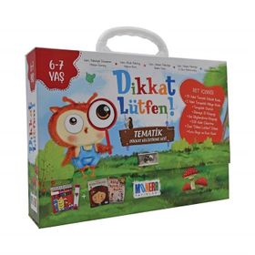 Dikkat Lütfen 6-7 Yaş Tematik Dikkat Geliştirme Seti