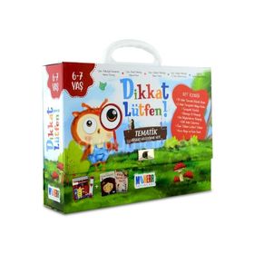 Dikkat Lütfen 6-7 Yaş Tematik Dikkat Geliştirme Seti