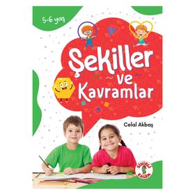Dikkat Odaklı Etkinlik Kitabı Şekiller ve Kavramlar 5-6 Yaş Sihirli Kalem