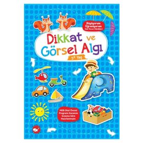 Dikkat ve Görsel Algı 5+ Yaş - Büyüyorum Öğreniyorum Okul Öncesi Etkinlikleri - Tuba Öztürk