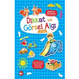 Dikkat ve Görsel Algı 5+ Yaş - Büyüyorum Öğreniyorum Okul Öncesi Etkinlikleri - Tuba Öztürk