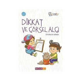 Dikkat ve Görsel Algı Etkinlik Kitabı 48 Ay ve Üzeri - Mavi Çember Okul Öncesi Eğitim - Elif Alkan