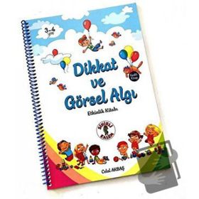Dikkat ve Görsel Algı Etkinlik Kitabı - Celal Akbaş - Sihirli Kalem