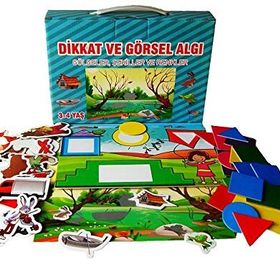 Dikkat ve Görsel Algı Gölgeler, Renkler ve Şekiller - kollektif