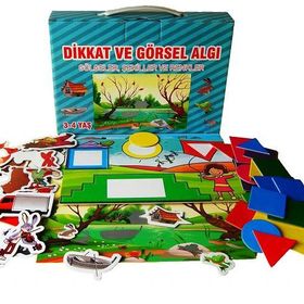 Dikkat ve Görsel Algı Gölgeler, Renkler ve Şekiller - kollektif