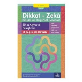 Dikkat ve Zeka Akademisi Yayınları - 9-10 Yaş Dikkat - Zeka Bilişsel ve Düşünsel Beceriler 5. Kitap - Zihin Açma ve Pekiştirme