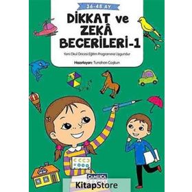 Dikkat ve Zeka Becerileri - 1 36-48 Ay - Tunahan Coskun