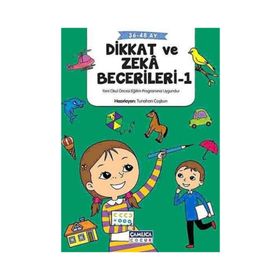 Dikkat ve Zeka Becerileri - 1 36-48 Ay - Tunahan Coskun
