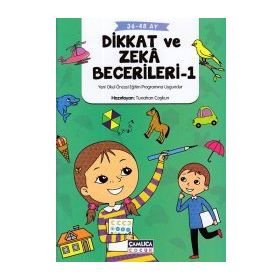 Dikkat ve Zeka Becerileri - 1 36-48 Ay - Tunahan Coskun