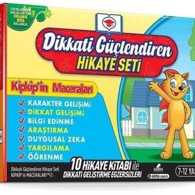 Dikkati Güçlendiren Hikaye Seti Kipkip in Maceraları Adeda Yayınları