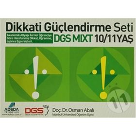 Dikkati Güçlendirme Seti 10 11 Yaş Osman Abalı Adeda Yayınları
