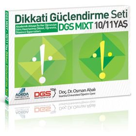 Dikkati Güçlendirme Seti 10 11 Yaş Osman Abalı Adeda Yayınları