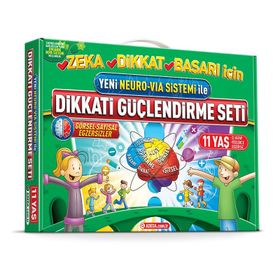 Dikkati Güçlendirme Seti 11 Yaş Osman Abalı Adeda Yayınları