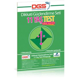Dikkati Güçlendirme Seti 11 Yaş Test-Adeda Yayınları