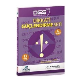 Dikkati Güçlendirme Seti (12 Yaş) Osman Abalı Adeda Yayınları