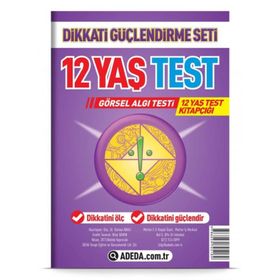 Dikkati Güçlendirme Seti (12 Yaş) Osman Abalı Adeda Yayınları