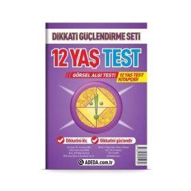 Dikkati Güçlendirme Seti (12 Yaş) Osman Abalı Adeda Yayınları