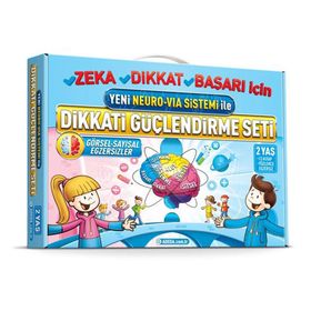 Dikkati Güçlendirme Seti 2 Yaş - Adeda Yayınları