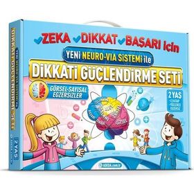 Dikkati Güçlendirme Seti 2 Yaş - Adeda Yayınları