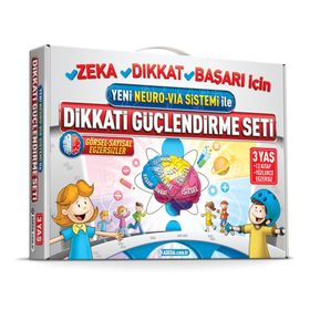 Dikkati Güçlendirme Seti 3 Yaş Adeda Yayınları