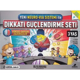 Dikkati Güçlendirme Seti 3 Yaş Adeda Yayınları