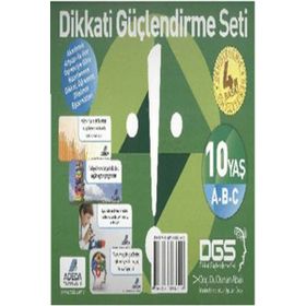 DIKKATI GÜÇLENDİRME SETI (4.SINIF) 10 YAŞ (3 KITAP TAKIM) - OSMAN ABALI;SAVAŞ ÖZDEMİR (ISBN:9786054493067)