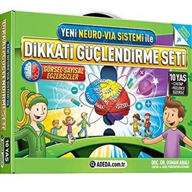 DIKKATI GÜÇLENDİRME SETI (4.SINIF) 10 YAŞ (3 KITAP TAKIM) - OSMAN ABALI;SAVAŞ ÖZDEMİR (ISBN:9786054493067)
