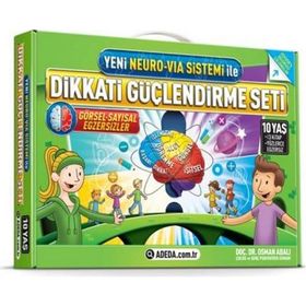 Dikkati Güçlendirme Seti - 4.Sınıf - 10 Yaş - Osman Abalı