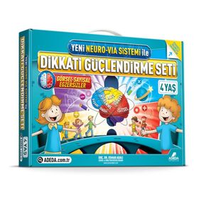 Dikkati Güçlendirme Seti 4 Yaş Adeda Yayınları