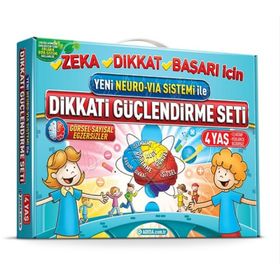 Dikkati Güçlendirme Seti 4 Yaş Adeda Yayınları