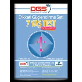 Dikkati Güçlendirme Seti 7 Yaş Test - Osman Abalı