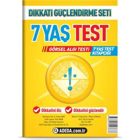 Dikkati Güçlendirme Seti 7 Yaş Test - Osman Abalı