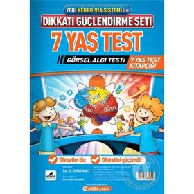 Dikkati Güçlendirme Seti 7 Yaş Test - Osman Abalı