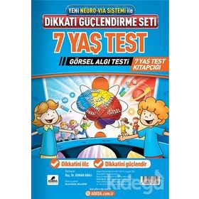 Dikkati Güçlendirme Seti 7 Yaş Test - Osman Abalı