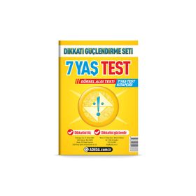 Dikkati Güçlendirme Seti 7 Yaş Test - Osman Abalı
